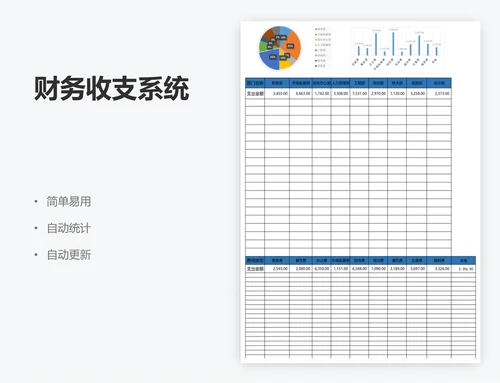 财务收支系统