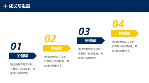 蓝色简约风企业公司招聘通用PPT模板