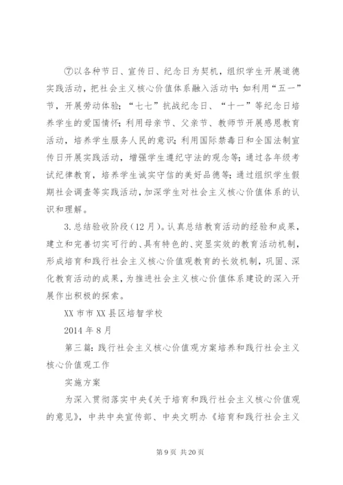 小学践行社会主义核心价值观活动方案.docx