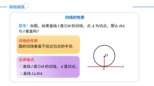 24.2.2.2切线的判定与性质  课件（共30张PPT）