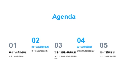 双十二营销指南PPT模板