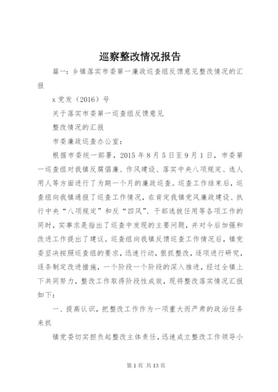 巡察整改情况报告.docx