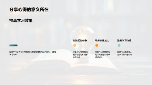 学习心得的传递与提升