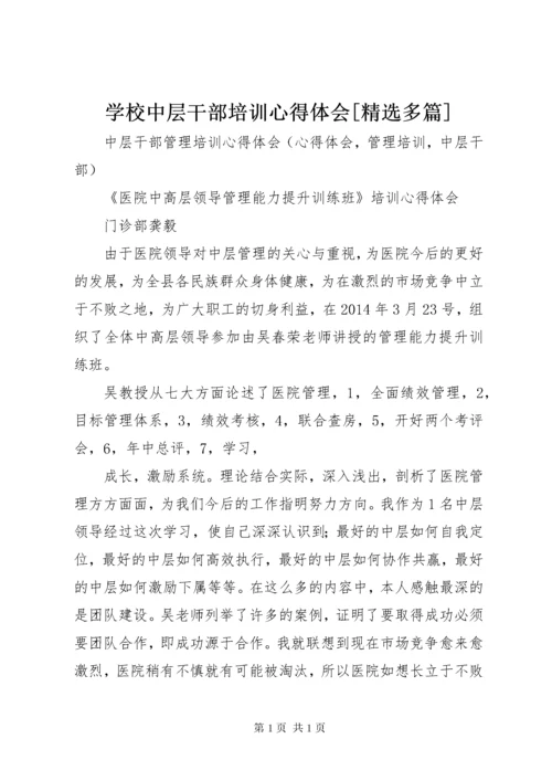 学校中层干部培训心得体会[精选多篇] (2).docx