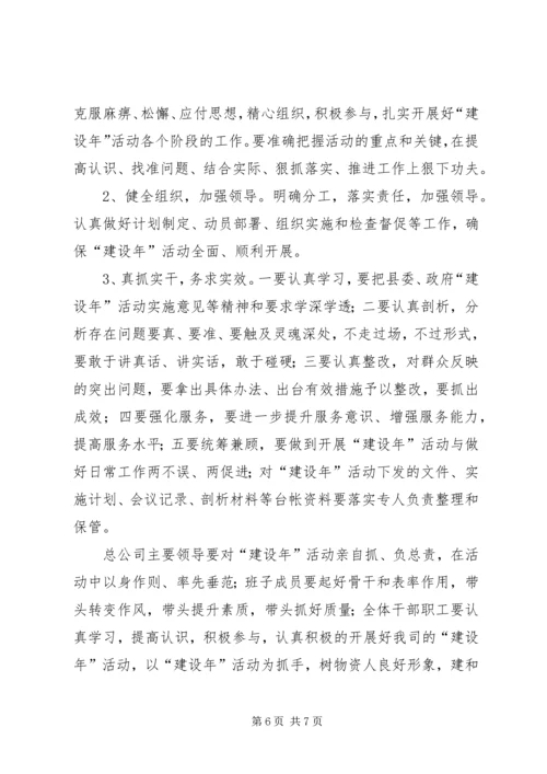 公司干部作风建设推进实施意见.docx