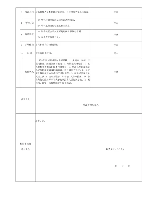 施工现场安全隐患排查记录表.docx