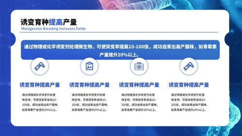 蓝色医疗科技风毕业答辩ppt模板