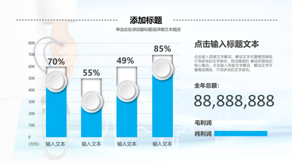 微立体医疗汇报动态PPT