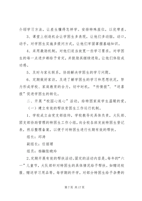 弱势群体帮扶计划.docx