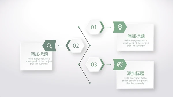 绿色清爽小清新时尚春季护肤动态PPT
