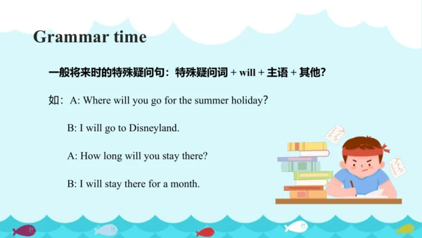 Unit 7 Summer holiday plans Story time & Grammar t