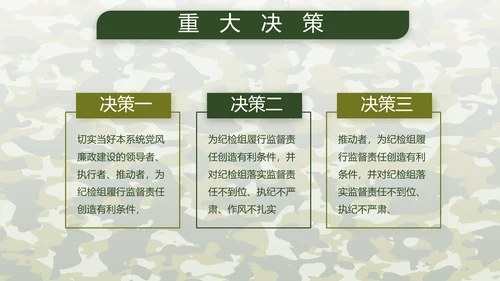 迷彩风八一建军节总结动态PPT模板