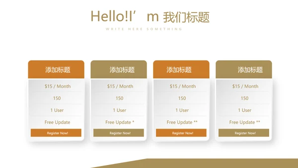 手绘面包烘焙动态PPT