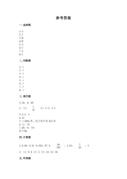 人教版六年级下册数学期末测试卷（预热题）word版.docx