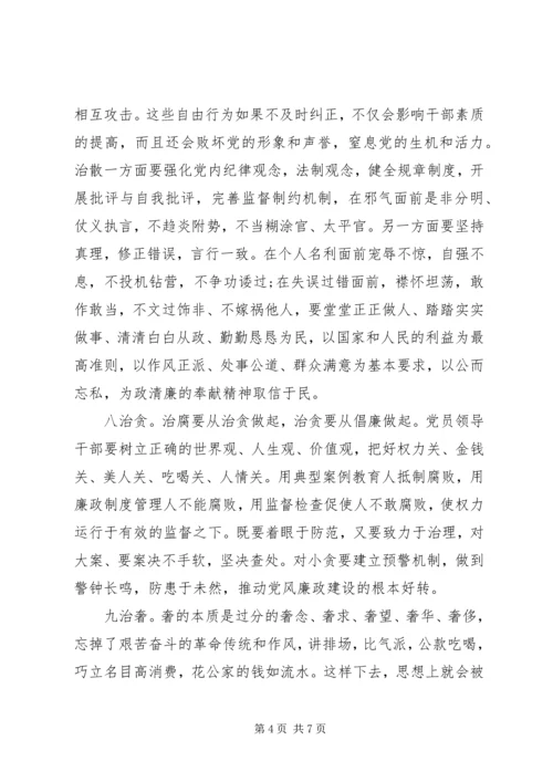 党的作风建设学习心得.docx