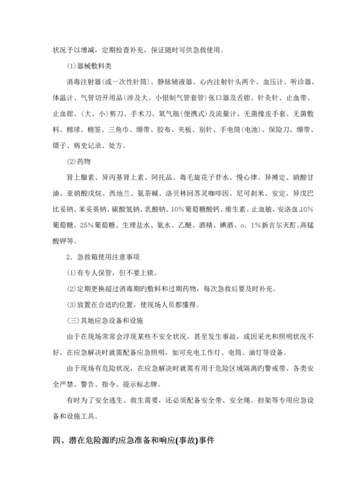 安全环境应急全新预案.docx