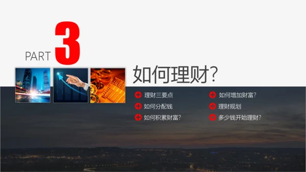 投资理财商业计划书PPT模板