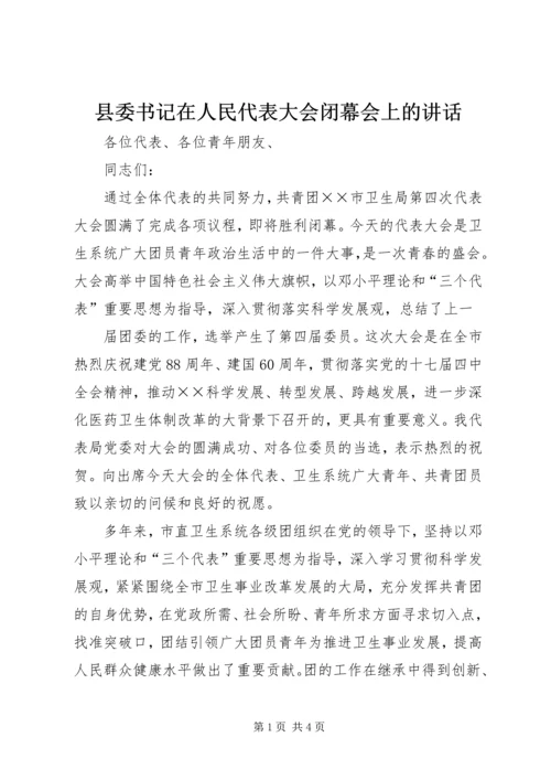 县委书记在人民代表大会闭幕会上的讲话 (3).docx