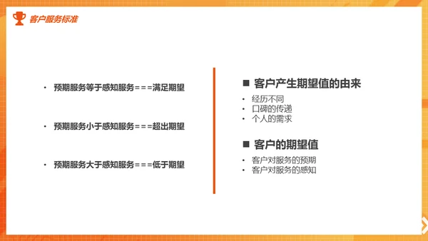 客户服务标准意识培训课件通用PPT模板