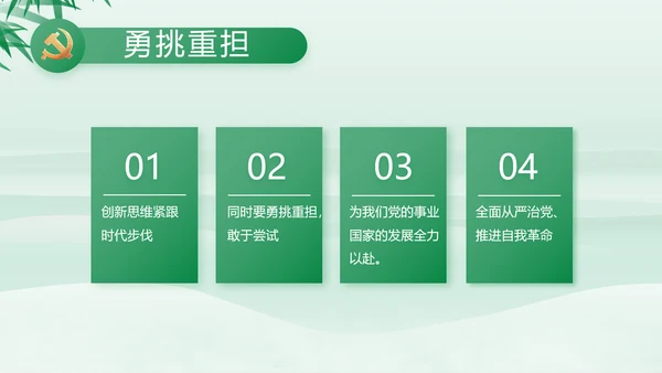 党风廉政纪检干部述职报告动态PPT
