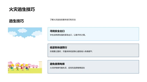 校园安全应知应会PPT模板