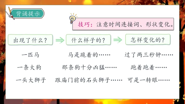 【核心素养】部编版语文三年级下册-24. 火烧云 第2课时（课件）