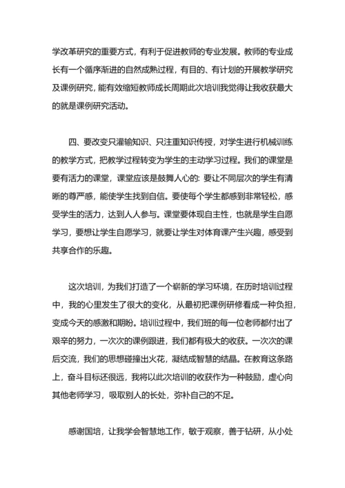 初中地理网络研修总结.docx
