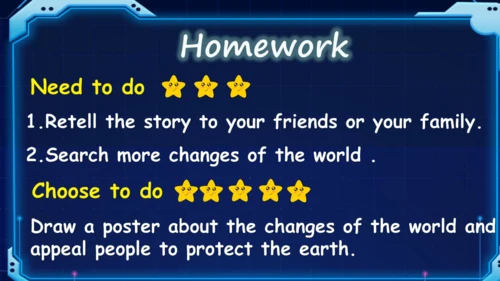 PEP六下U4 Then and now Part C Storytime教学课件