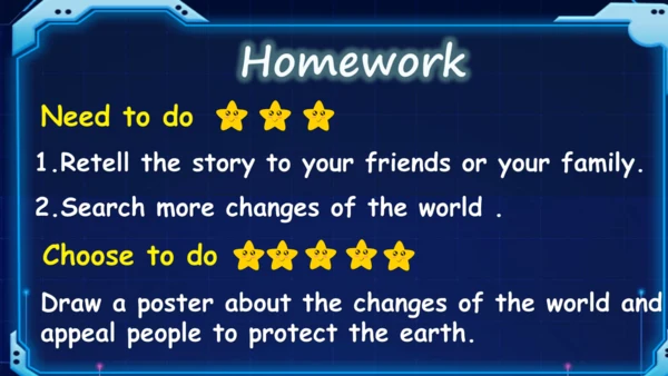 PEP六下U4 Then and now Part C Storytime教学课件