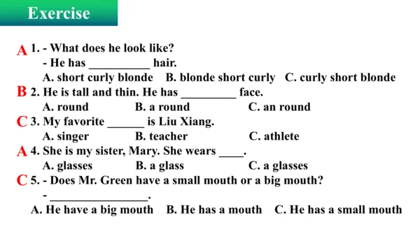 Unit9 SectionB 1a-1d 课件（人教七下Unit9 What does he loo