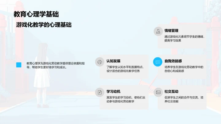 游戏化劳动教育法PPT模板