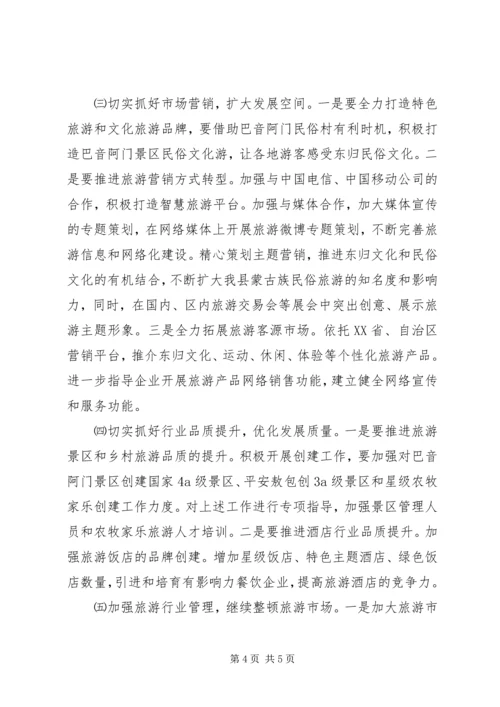 旅游局XX年工作总结及XX年工作计划 (2).docx