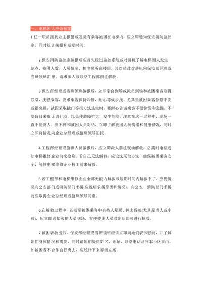 小区突发性事件的应急专项预案.docx