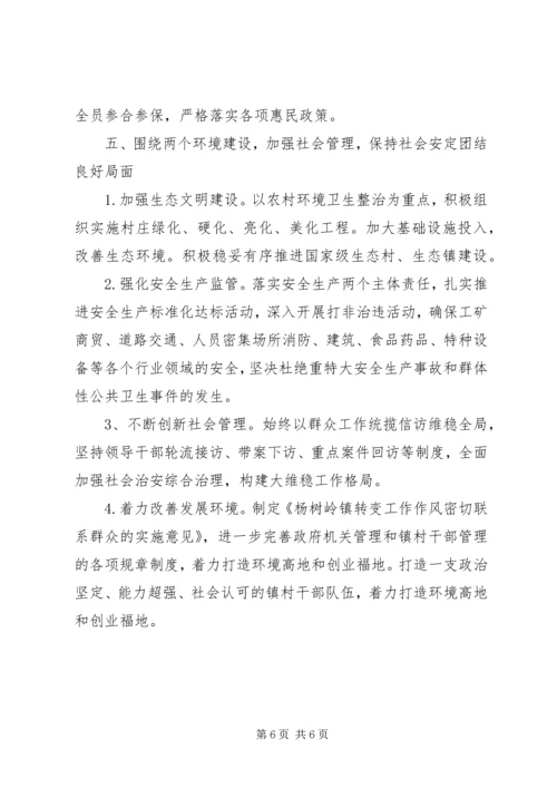 乡镇重点工作汇报.docx