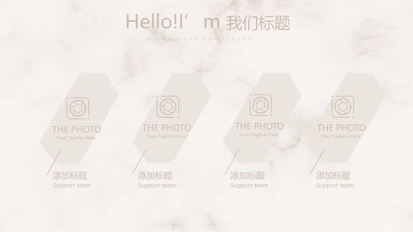 精美复古花纹古典风格工作总结动态PPT模板