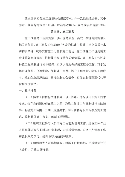 停车场及绿化综合标准施工专业方案.docx