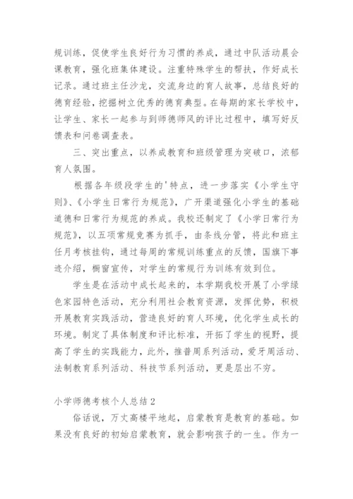 小学师德考核个人总结.docx