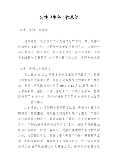 公共卫生科工作总结_2.docx