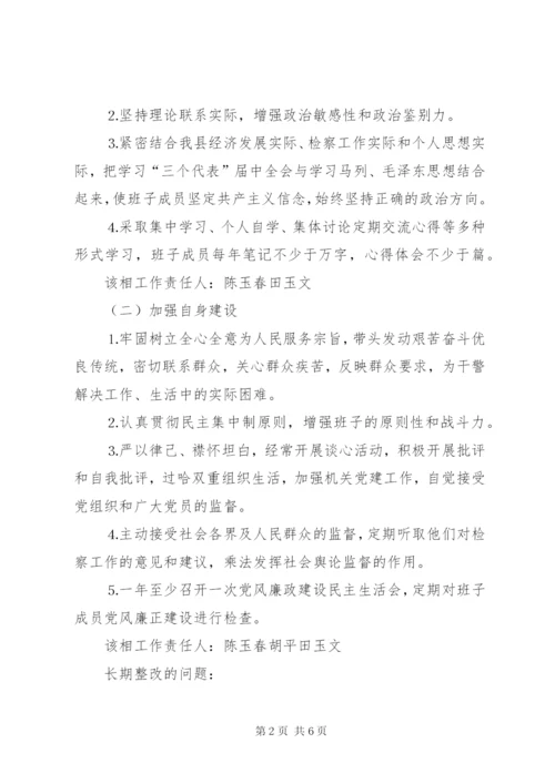 县人民检察院整改方案.docx