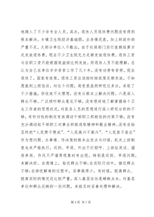 班子集体党性分析材料.docx