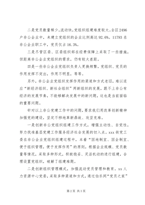 新形势下非公企业党建若干问题的思考 (5).docx