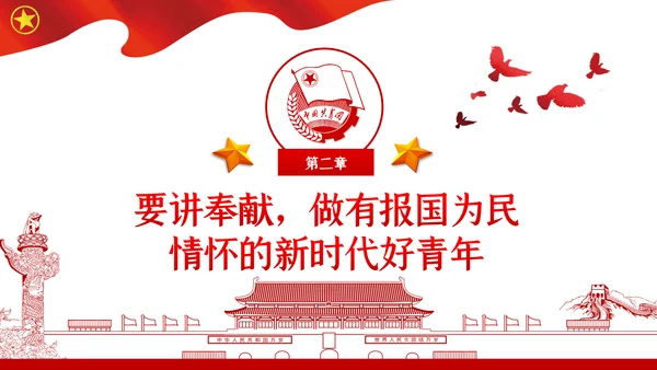 怀揣新时代重任争做新时代好青年PPT党课
