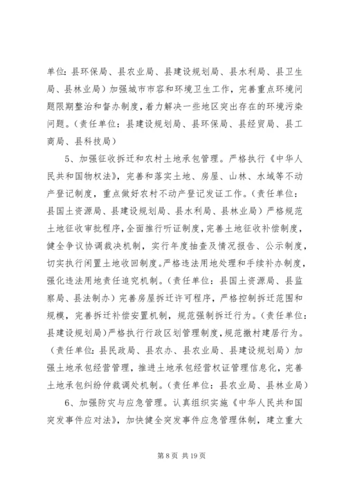 镇公民权依法保障任务分解方案.docx