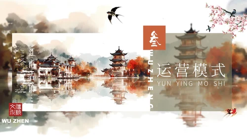 乌镇旅游PPT模板
