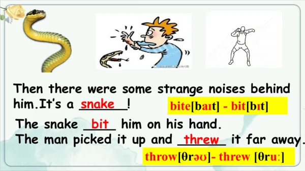 公开课Module 8 Accidents Unit 2 I was trying to pick 