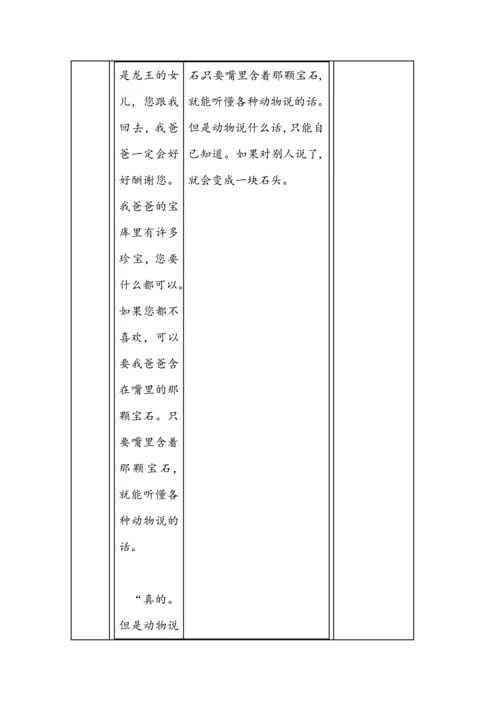 统编版五年级语文上册《猎人海力布》教学设计、板书、反思.docx