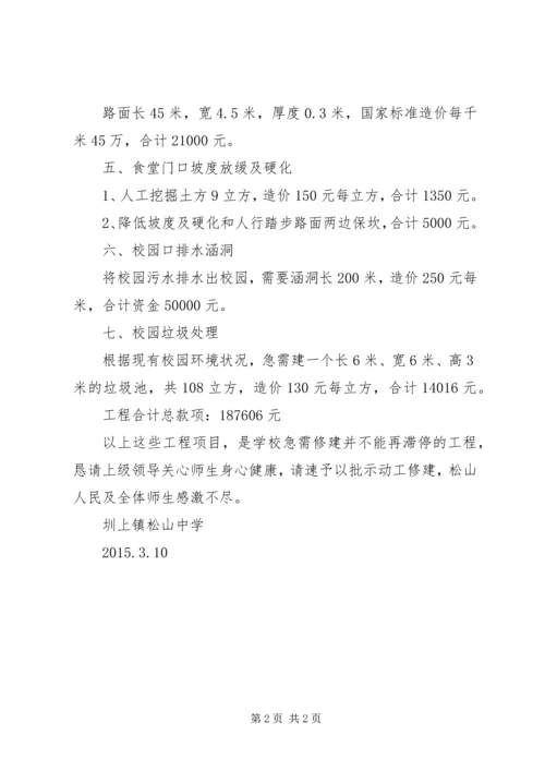 学校附设工程的报告.docx