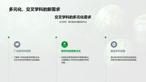 交叉学科研究答辩PPT模板