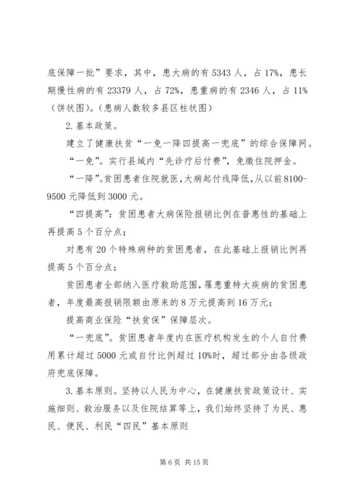 健康扶贫工作培训交流汇报提升境界,,求实创新,,坚决打赢健康扶贫攻坚战.docx