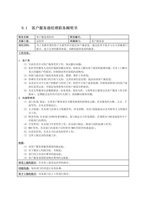 国安创想新版客户服务部专项说明书.docx